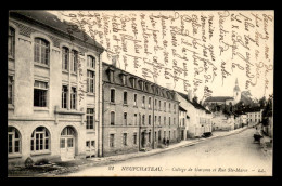 88 - NEUFCHATEAU - COLLEGE DE GARCONS ET RUE STE-MARIE - Neufchateau