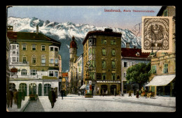AUTRICHE - INNSBRUCK - MARIA THERESIENSTRASSE - Innsbruck