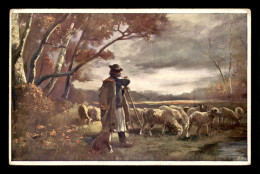 HONGRIE - ILLUSTRATEUR - BERGER ET SES MOUTONS - Hungary