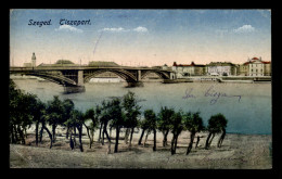 HONGRIE - SZEGED - TISZAPART - CARTE COLORISEE - Hungary