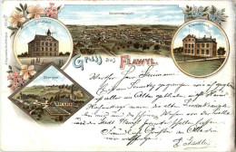 Gruss Aus Flawil - Litho - Flawil