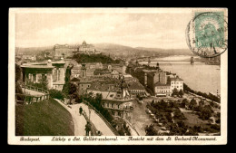 HONGRIE - BUDAPEST - VUE GENERALE ET LE MONUMENT DE ST-GERARD - Ungarn