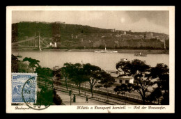 HONGRIE - BUDAPEST - VUE DU CORSO PRES DU DANUBE - Hungary