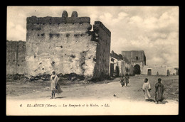 MAROC - EL-AIOUN - LES REMPARTS ET LA KASBA - Other & Unclassified