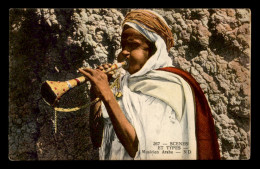 SCENES ET TYPES - MAROC - MUSICIEN ARABE - CARTE COLORISEE - Otros & Sin Clasificación