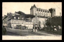 64 - PAU - LE CHATEAU ET LA RUE MARCA - Pau