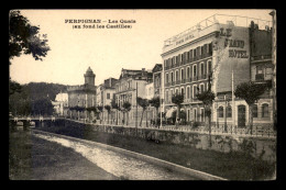 66 - PERPIGNAN - LES QUAIS - LE GRAND HOTEL - Perpignan