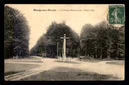 76 - BLANGY-SUR-BRESLE - LE POTEAU MAITRE-JEAN EN FORET D'EU - Blangy-sur-Bresle