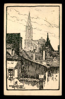 67 - STRASBOURG - CARTE ILLUSTREE SIGNEE - Strasbourg