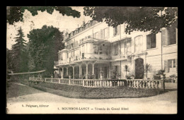 71 - BOURBON-LANCY - VERANDA DU GRAND HOTEL - Autres & Non Classés