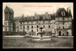 95 - AMBLEVILLE - LE CHATEAU ET L'EGLISE - Other & Unclassified