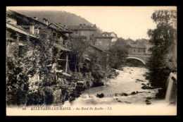 38 - ALLEVARD-LES-BAINS - AU BORD DU BREDA - Allevard