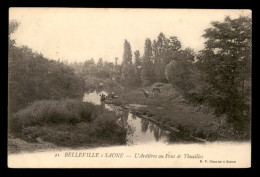 69 - BELLEVILLE-SUR-SAONE - L'ARDIERES AU PONT DE THUAILLES - Belleville Sur Saone