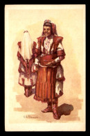 SERBIE - COSTUME - VILLAGE CHAMICHTA - CARTE ILLUSTREE - Serbia