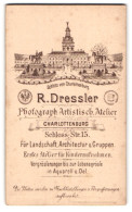 Fotografie R. Dressler, Berlin, Schlossstr. 15, Ansicht Berlin, Blick Auf Das Schloss Charlottenburg  - Lieux