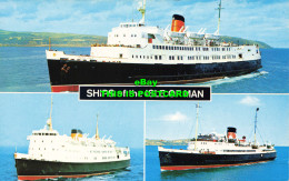 R573915 Ships Of Isle Of Man. Color Gloss View Series. Bamforth. S. S. Manx Maid - Wereld