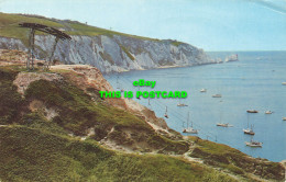 R574245 Alum Bay And Needles. I. W. Showing Chairlift. Nigh. Jarrold. 1974 - Wereld