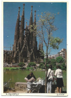 SAGRADA FAMILIA.- GAUDI.-  BARCELONA.- ( CATALUNYA ) - Eglises Et Cathédrales