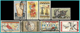 GREECE- GRECE- HELLAS 1961: Minoan Art Compl.set Uset - Gebruikt