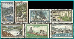 GREECE-GRECE- HELLAS 1962: "Electrification Of Greece" Compl. Set Used - Used Stamps