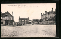 CPA Saint-Christophe, La Place  - Autres & Non Classés