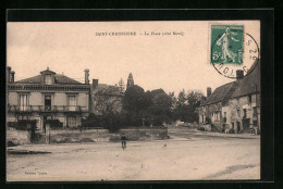 CPA Saint-Christophe, La Place Côté Nord  - Otros & Sin Clasificación
