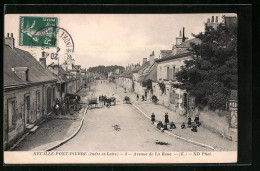 CPA Neuillé-Pont-Pierre, Avenue De La Roue  - Neuillé-Pont-Pierre