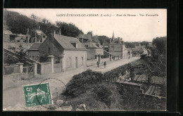 CPA Saint-Étienne-de-Chigny, Pont De Brenne, Vue D`ensemble  - Other & Unclassified