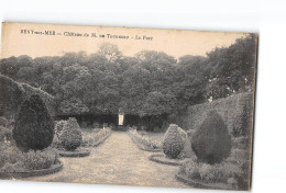 BENY SUR MER - Château De M. De Tournebu - Le Parc - état - Autres & Non Classés