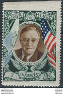 1947 San Marino Roosevelt 1v. Var. MNH Sass. N. A63d - Altri & Non Classificati