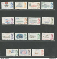 1965 Bahamas - Stanley Gibbons N.  247-261 - 15 Valori - MNH** - Otros & Sin Clasificación