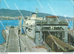 Bm571 Cartolina Messina Citta' Stazione Marittima - Messina