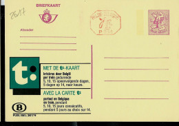 Publibel Neuve N° 2617 + P 014 ( Carte T - Chemins De Fer Belge ) - Werbepostkarten