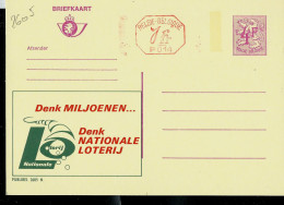 Publibel Neuve N° 2605 + P 014 ( Pensez Millions - Pensez Loterie Nationale ) - Publibels