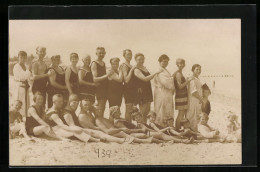 Foto-AK Badeurlauber Am Strand Von Divenow  - Moda