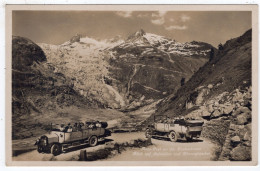 Auto-Post An Der Furkastrasse - Blick Auf Belvedere Und Rhonegletscher - Kilchberg 33352 - Other & Unclassified