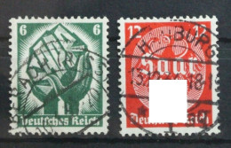 Deutsches Reich 544-545 Gestempelt Mit Vollstempel #TH004 - Autres & Non Classés