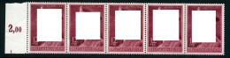 Deutsches Reich 813 Y Postfrisch Waag. 5er Streifen #HS039 - Autres & Non Classés