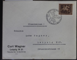 Deutsches Reich 671 Auf Brief Als Einzelfrankatur Mit Sonderstempel #BB405 - Other & Unclassified