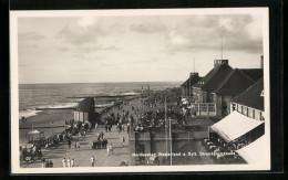 AK Westerland /Sylt, Strandpromenade Mit Musikpavillon  - Sylt