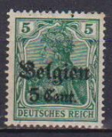 GERMANIA REICH OCCUPAZIONE TEDESCA BELGIO 1914 UNIF. 12  MLH  VF - Andere & Zonder Classificatie