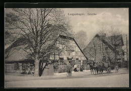 AK Langenhagen, Gasthof Hubertus Mit Kutsche Davor  - Other & Unclassified