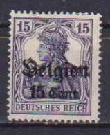 GERMANIA REICH OCCUPAZIONE TEDESCA BELGIO 1914 UNIF. 16  MLH  VF - Andere & Zonder Classificatie