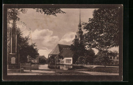 AK Itzehoe, Klosterhof Mit St. Laurentiikirche  - Itzehoe