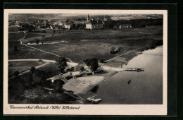 AK Bad Pretzsch (Elbe), Elbstrand Aus Der Vogelschau  - Autres & Non Classés