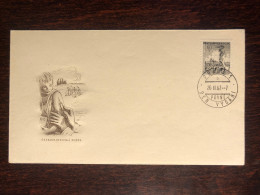 CZECHOSLOVAKIA FDC COVER 1962 YEAR VACCINATION RED CROSS HEALTH MEDICINE STAMPS - FDC