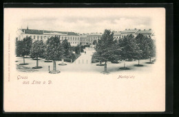 AK Linz A. D., Marktplatz  - Sonstige & Ohne Zuordnung