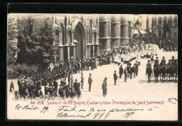 AK Namur, XI. Congres Eucharistique-Procession Du Saint-Sacrement  - Namen