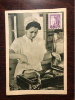 CZECHOSLOVAKIA FDC CARD 1965 YEAR NURSE SURGICAL INSTRUMENTS HEALTH MEDICINE STAMPS - FDC