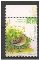 Iceland 2011 MiNr. 1326 Island Birds The Common Snipe 1v MNH** 1,20 € - Other & Unclassified